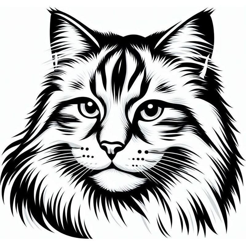 Állat - macska - szibériai 02